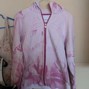 Lululemon tye dye scuba hoodie